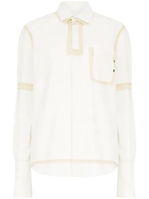 Maison Margiela long-sleeve cotton shirt