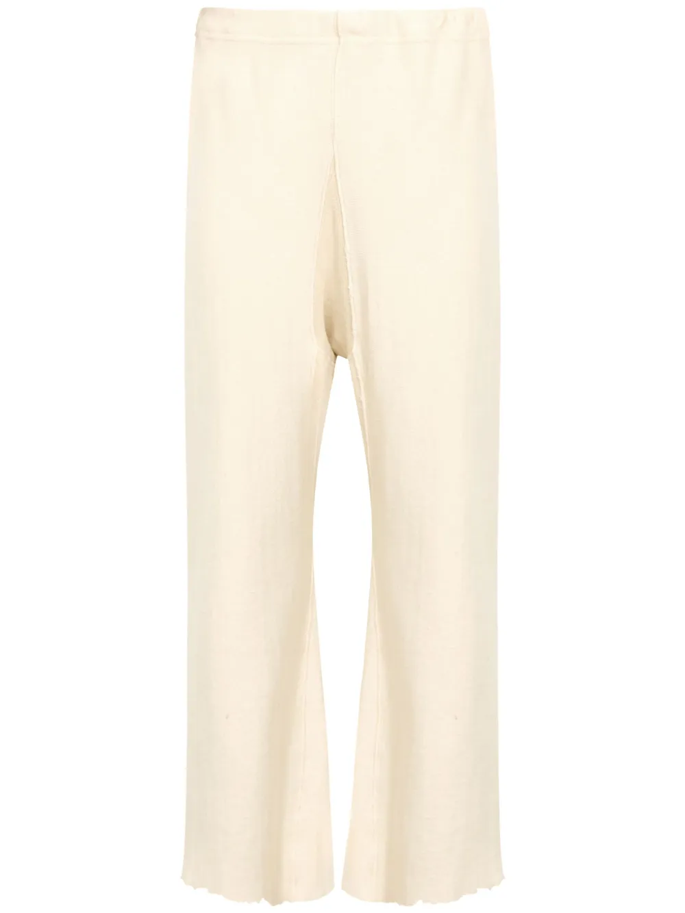 Maison Margiela Pantaloni sportivi con logo 4 cuciture - Toni neutri