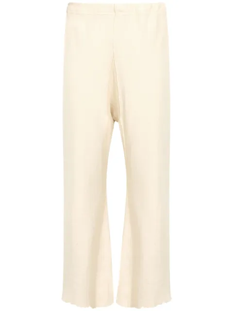 Maison Margiela pants con detalle de cuatro costuras del logo