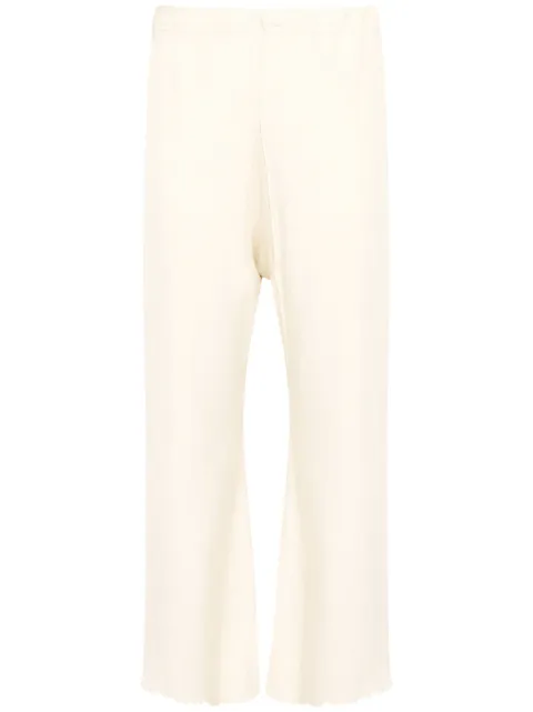 Maison Margiela pants con detalle de cuatro costuras del logo