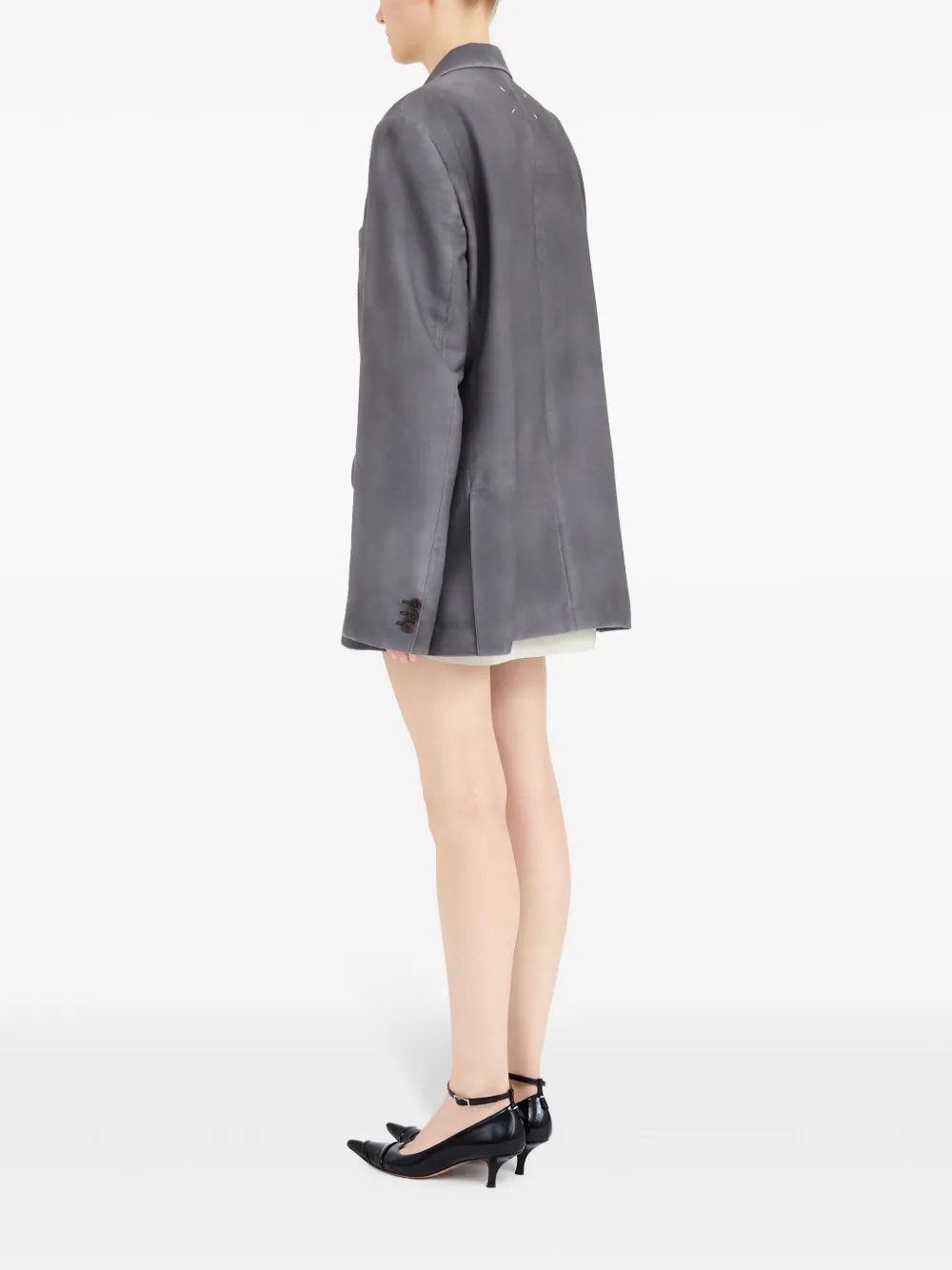 Maison Margiela 4ステッチ ジャケット | グレー | FARFETCH JP Maison Margiela 4ステッチ ジャケット | グレー | FARFETCH JP