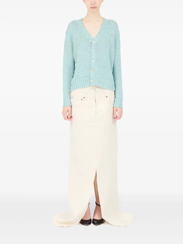 Maison Margiela カーディガン | ブルー | FARFETCH JP