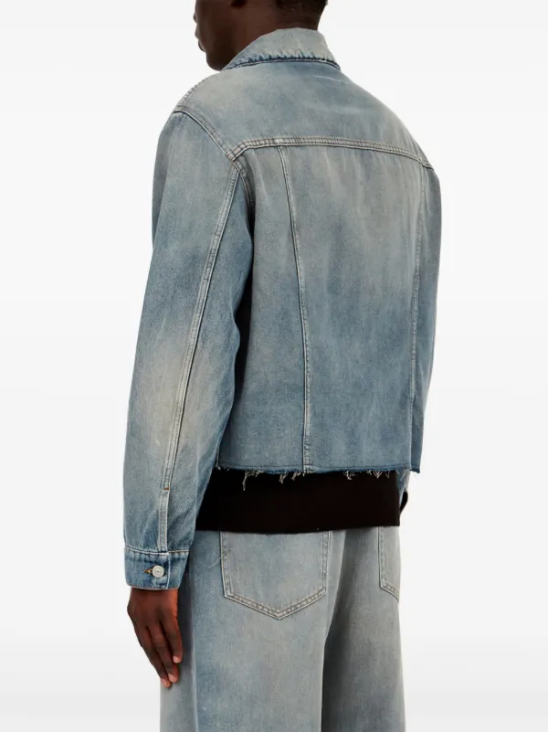 MM6 Maison Margiela デニムジャケット | ブルー | FARFETCH JP
