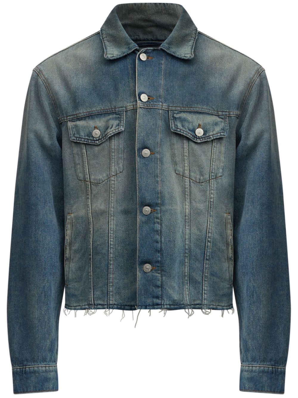 MM6 Maison Margiela Denim jack Blauw