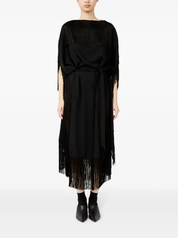 MM6 Maison Margiela クロス ホルターネックドレス レディース