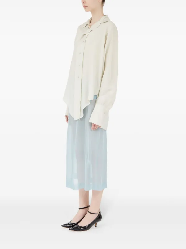 Maison Margiela ロングスリーブ シャツ | ニュートラル | FARFETCH JP