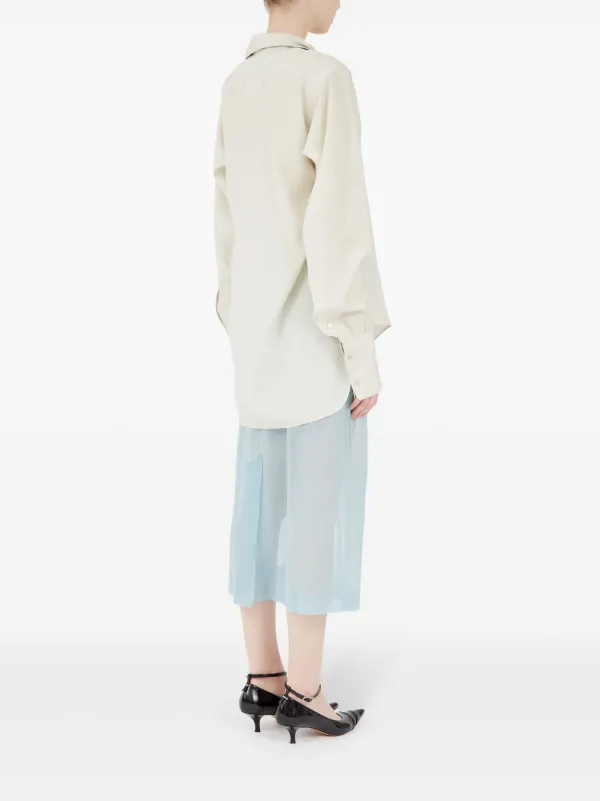 Maison Margiela ロングスリーブ シャツ | ニュートラル | FARFETCH JP