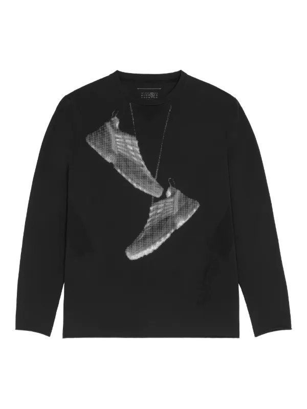 MM6 Maison Margiela X Salomon x Salomon グラフィック スウェット 