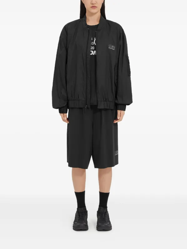 MM6 Maison Margiela X Salomon x Salomon numbers-print Bomber