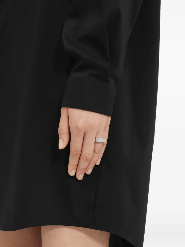 MM6 Maison Margiela Signet Ring | Silver | FARFETCH