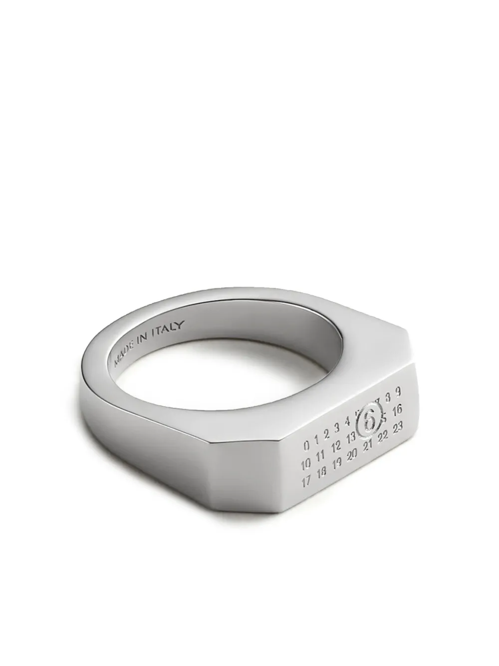 MM6 Maison Margiela Anello a sigillo | Anelli | Image 3
