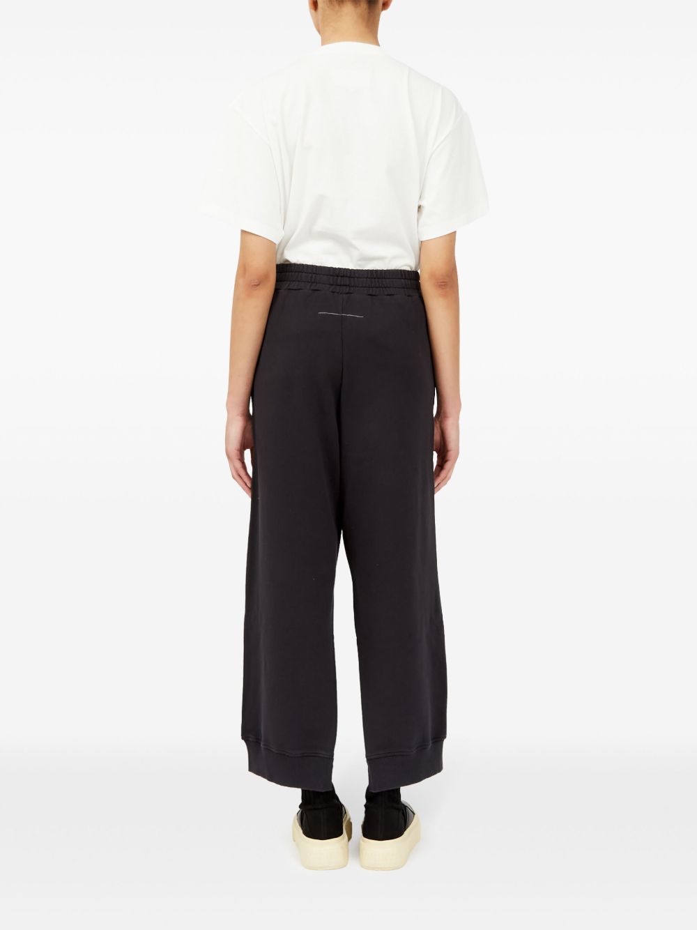 MM6 Maison Margiela numbers-motif flared trousers Women