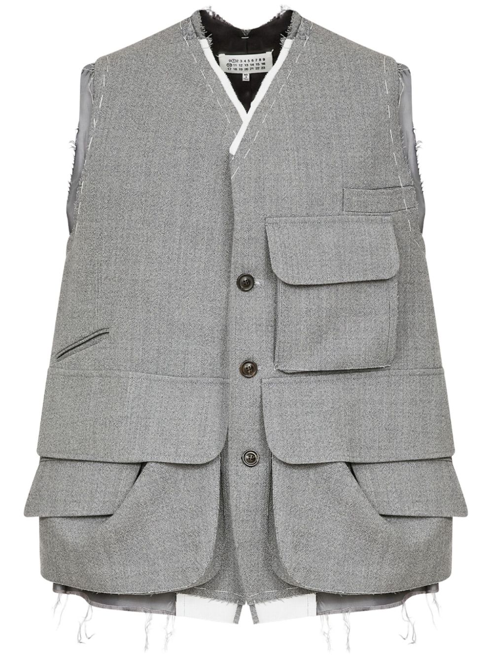 cargo wool vest