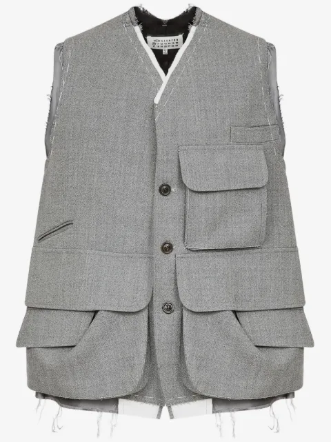 Maison Margiela chaleco cargo