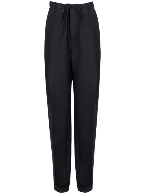 Pantalon à lien de resserrage - Maison Margiela - Modalova