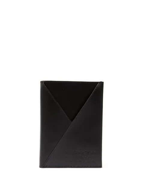 MM6 Maison Margiela logo-embossed passport holder