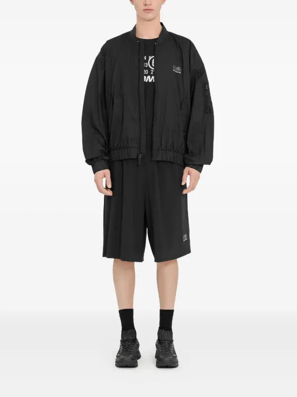 ◆大人気◆【MM6 Maison Margiela】×Salomonボンバージャケット MM6 Maison Margiela X Salomon x Salomon プリント ボンバー
