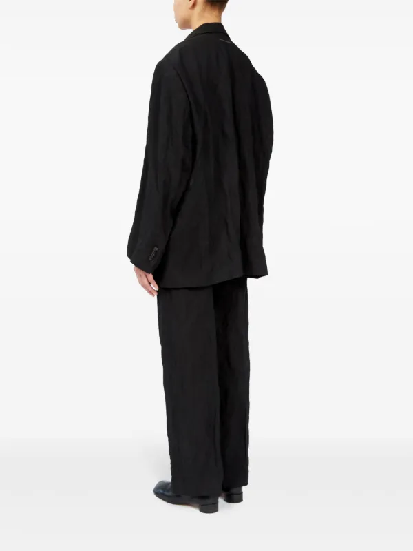 MM6 Maison Margiela シングルステッチ ジャケット | ブラック