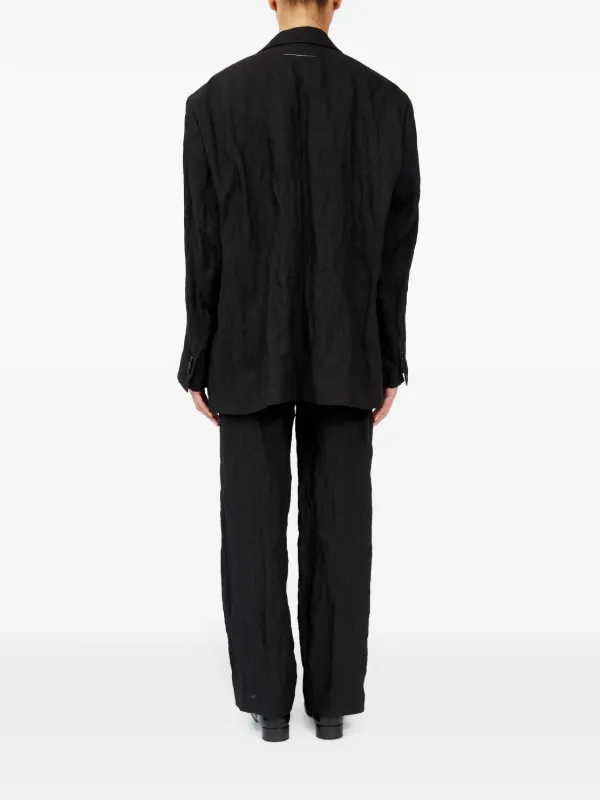 MM6 Maison Margiela シングルステッチ ジャケット | ブラック