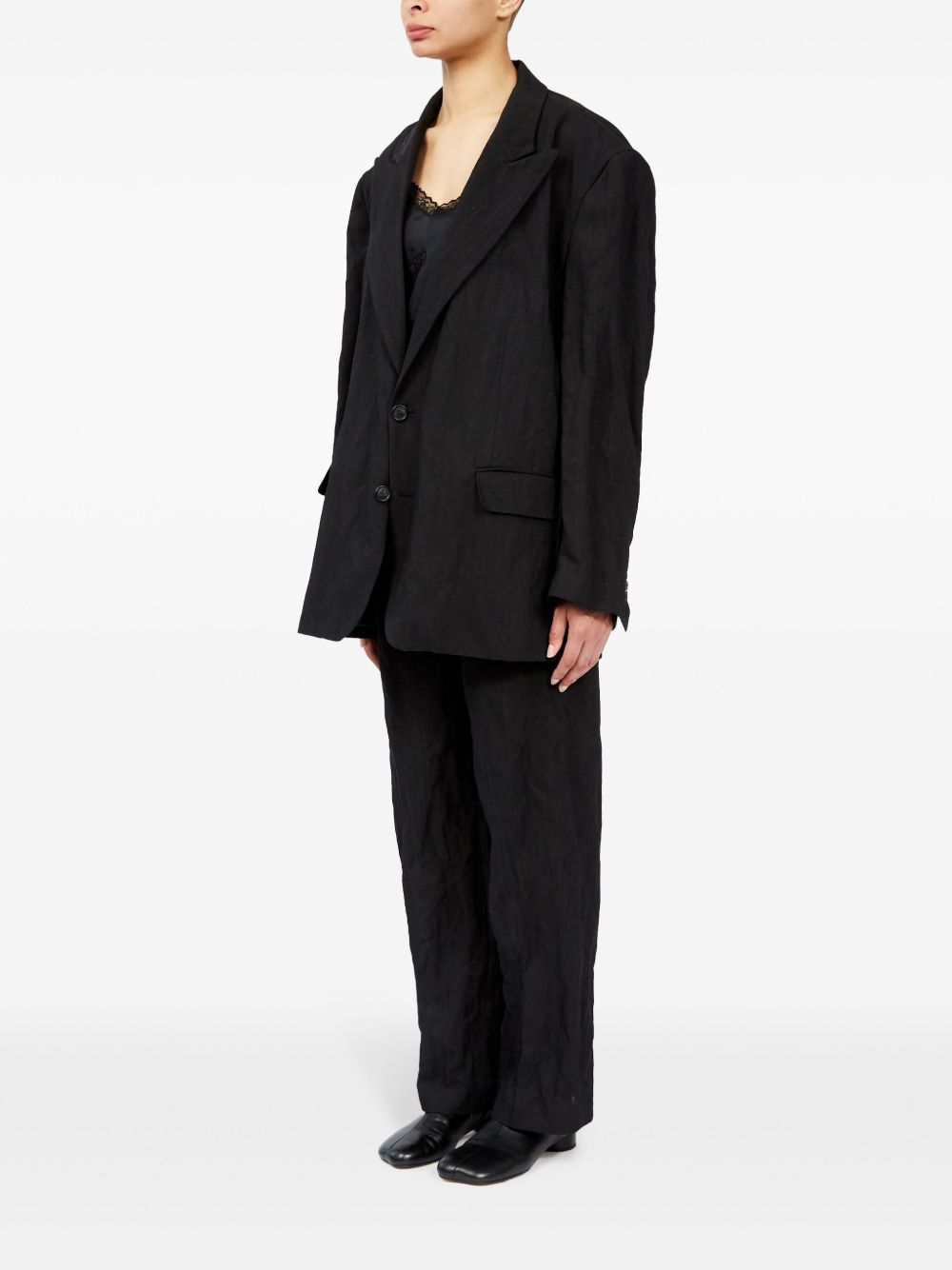 MM6 Maison Margiela single-stitch blazer Women