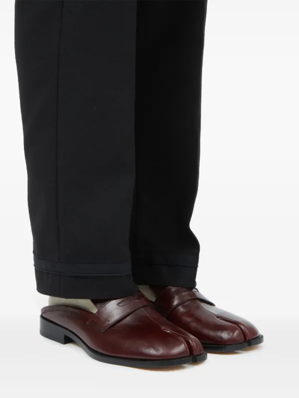 【関税&送料込】Maison Margiela Moccasin Mule Tabi Maison Margiela Men Tabi Loafer Mule Black Men's - S57WP0101