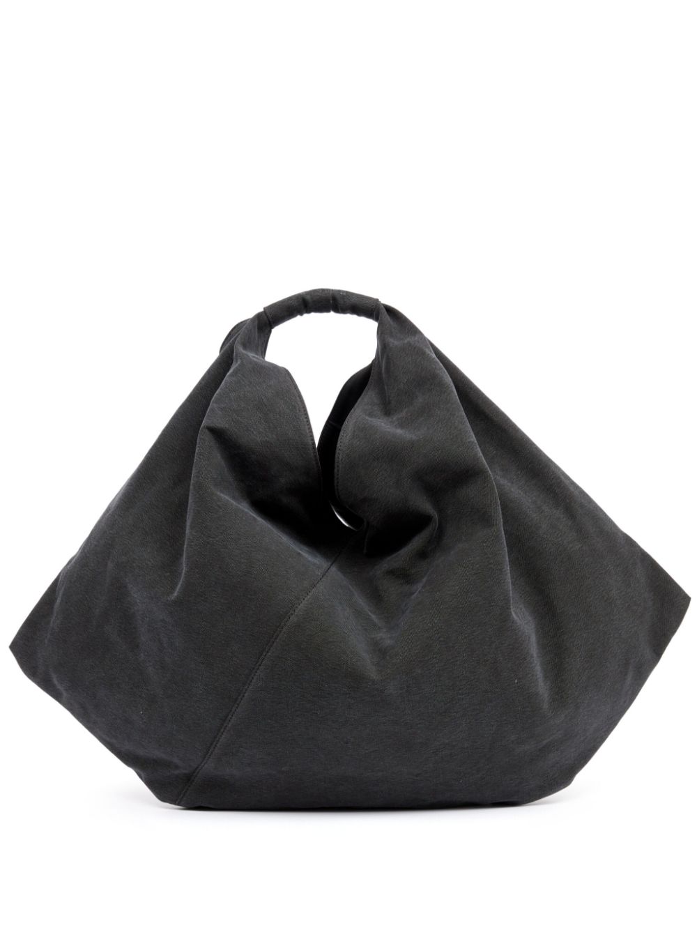 Japanese draped shoulder bag