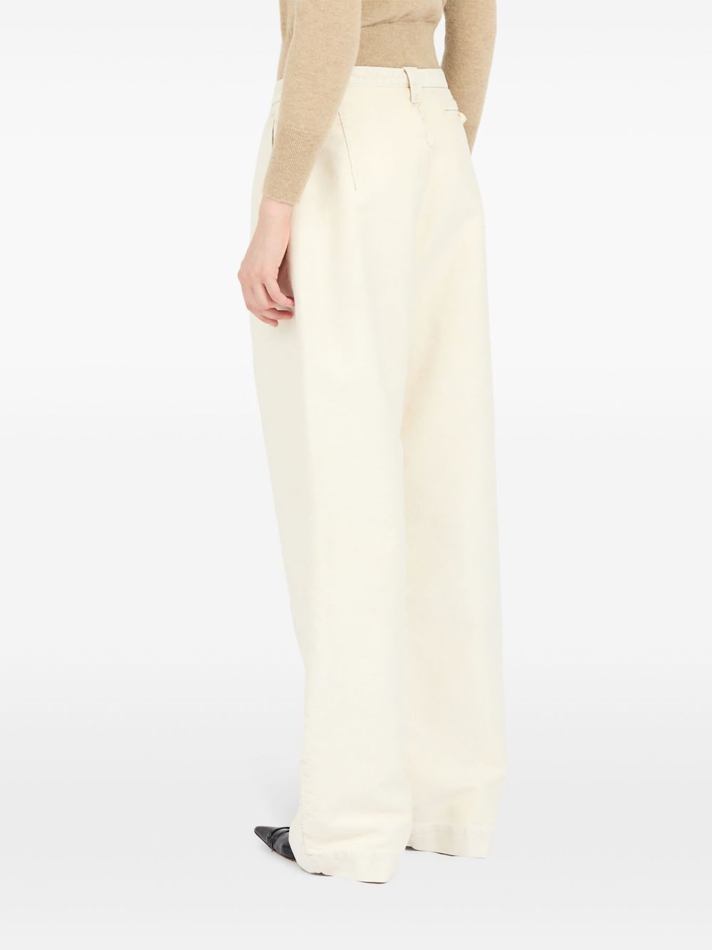 MAISON MARGIELA WIDE-LEG TAILORED TROUSERS