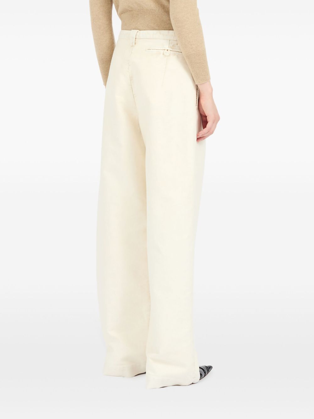 MAISON MARGIELA WIDE-LEG TAILORED TROUSERS