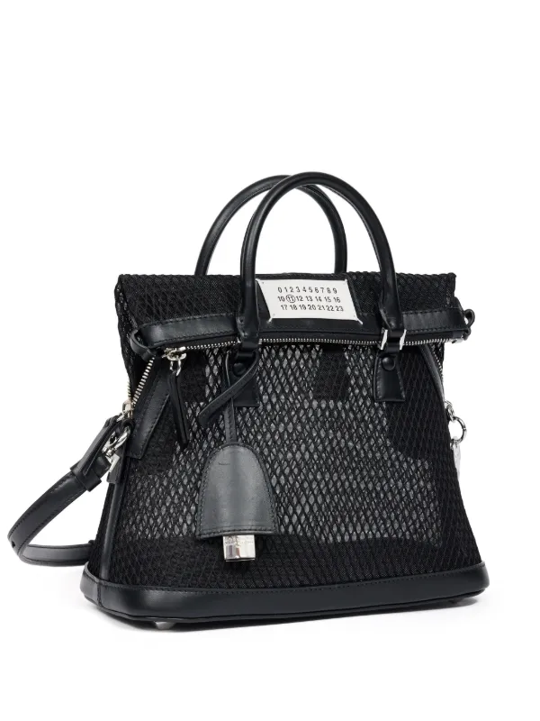 【美品】MaisonMargiela size35 （22センチ〜23センチ） Maison Margiela Mini 5AC Classique Tote Bag | Black | FARFETCH