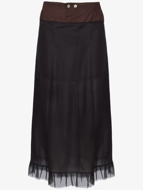 Maison Margiela تنورة تول ميدي