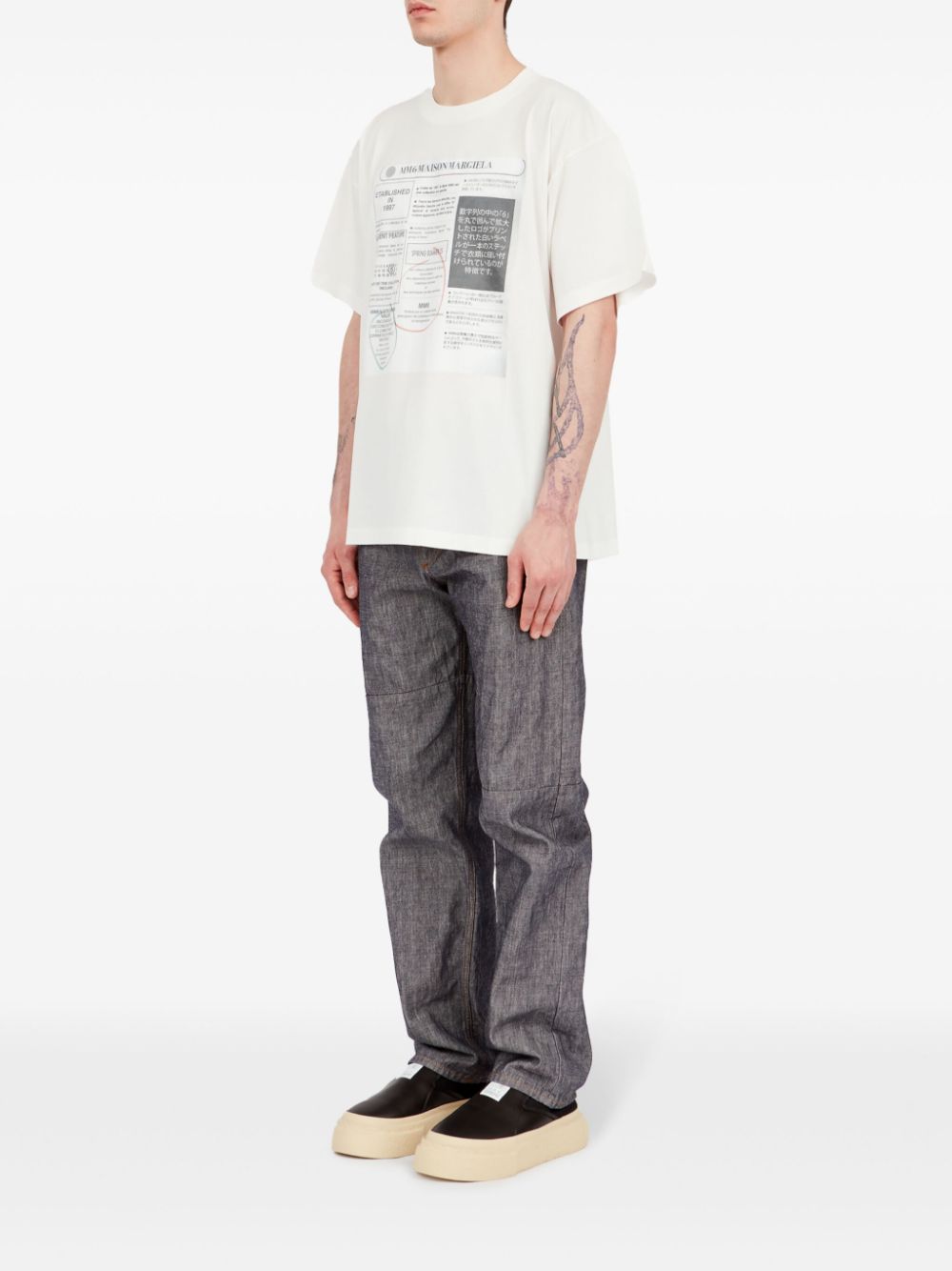 MM6 Maison Margiela graphic-print T-shirt Men