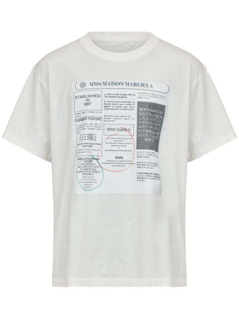 MM6 Maison Margiela graphic-print T-shirt Men