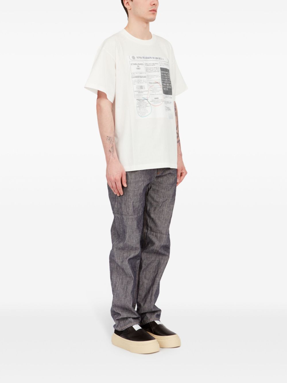 MM6 Maison Margiela graphic-print T-shirt Men