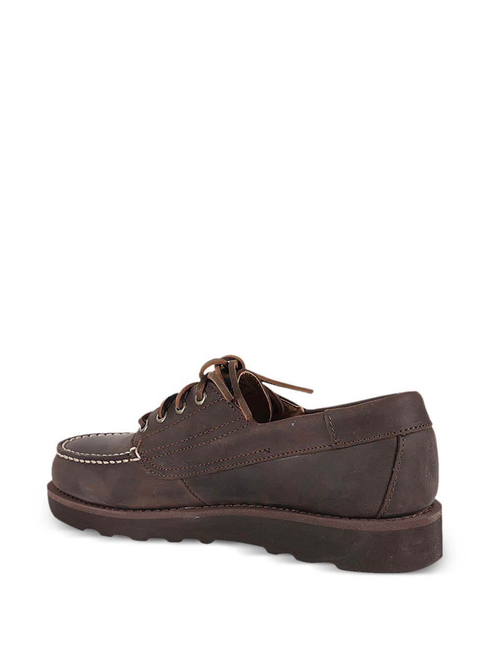 Sebago Leren brogues Bruin