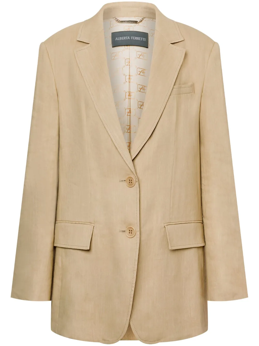 Alberta Ferretti blazer con botones | neutro | Image 1