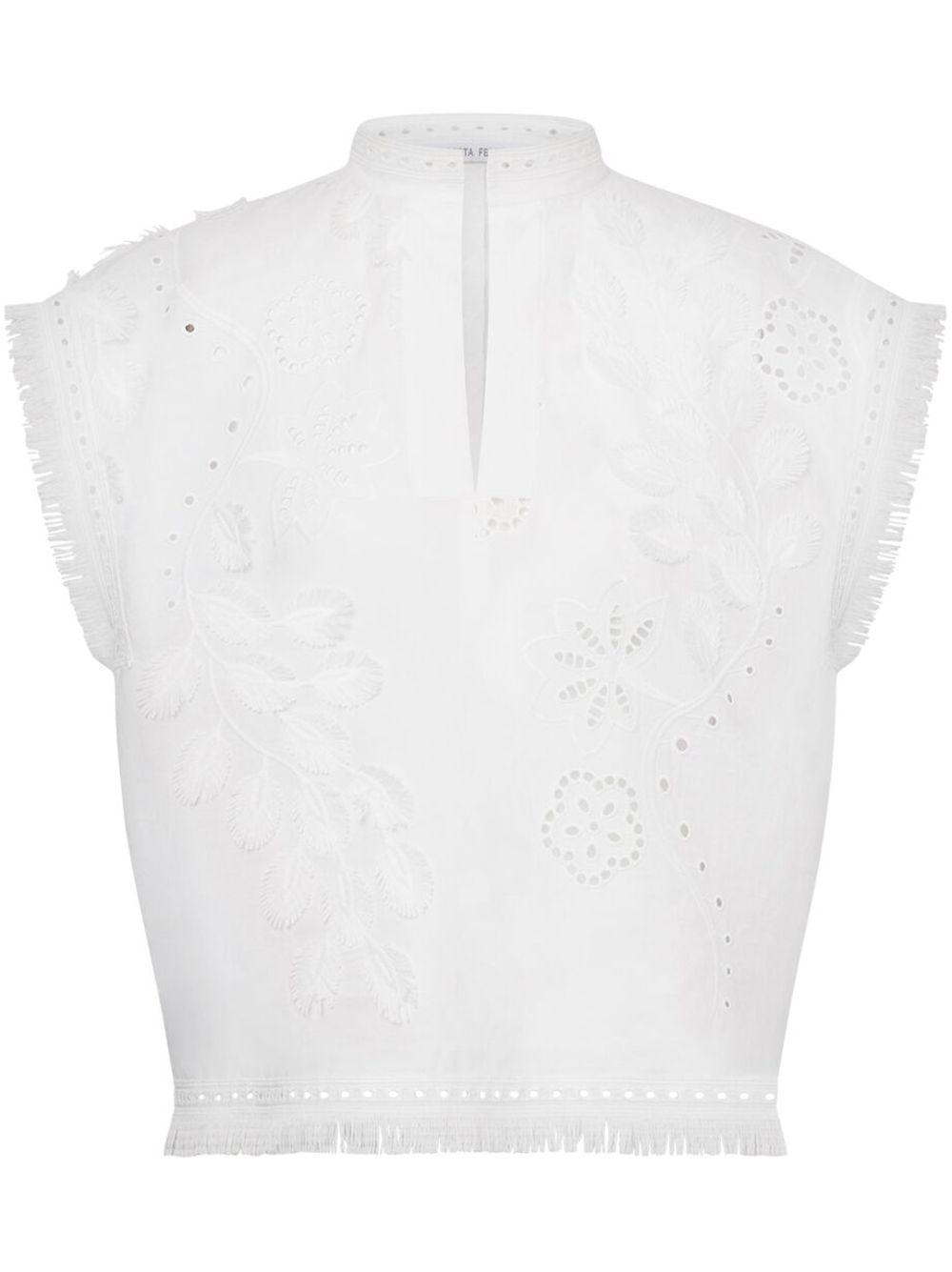 embroidered-design blouse