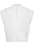 Alberta Ferretti embroidered-design blouse - White