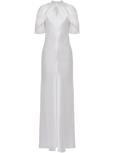 Alberta Ferretti open back dress 
