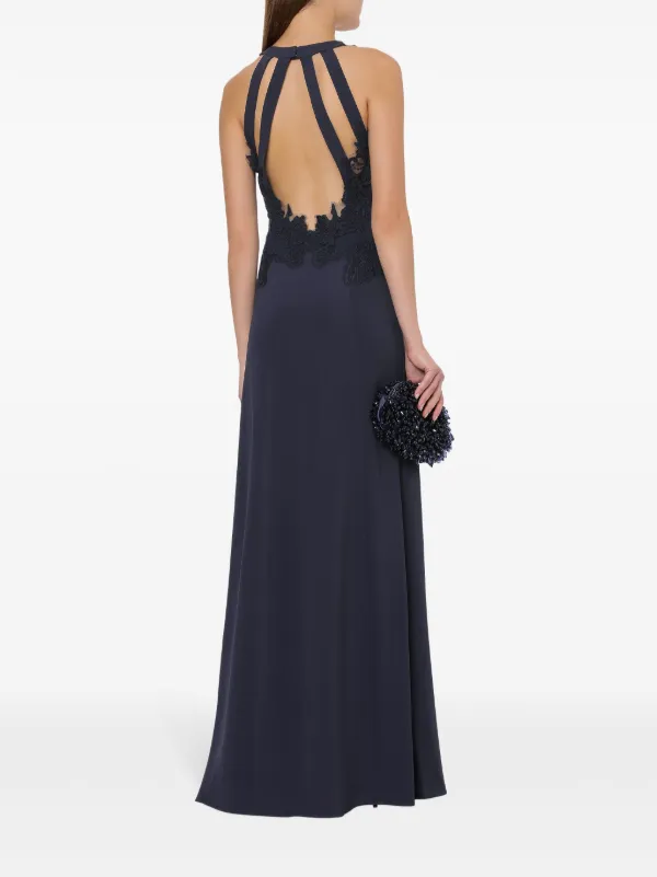Alberta Ferretti Sleeveless Maxi Dress | Blue | FARFETCH