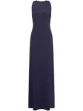 Alberta Ferretti sleeveless maxi dress - Blue