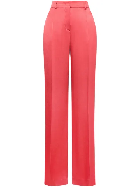 Alberta Ferretti pressed-crease tailored trousers