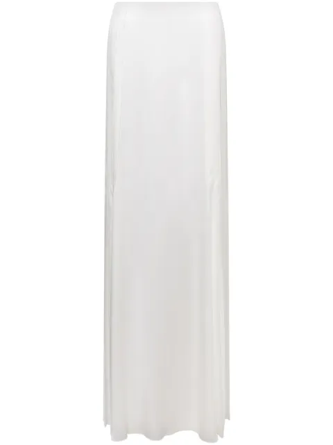 Alberta Ferretti extra-long straight skirt 
