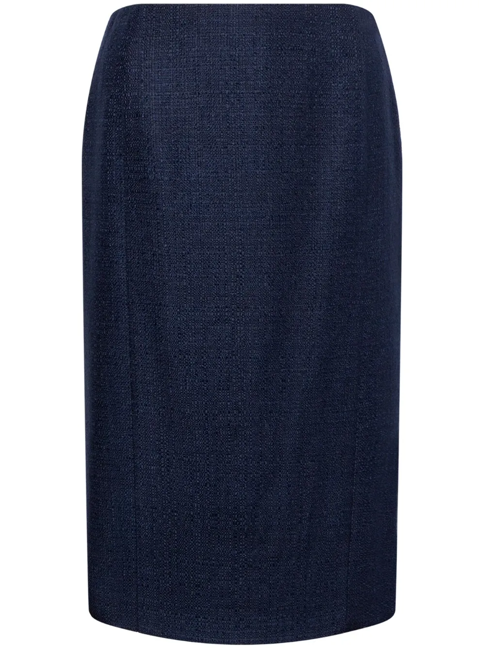 mid-length pencil skirt