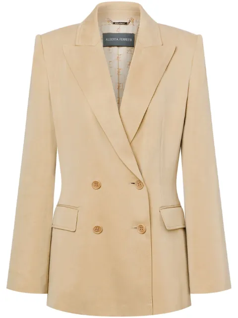 Alberta Ferretti lyocell blazer