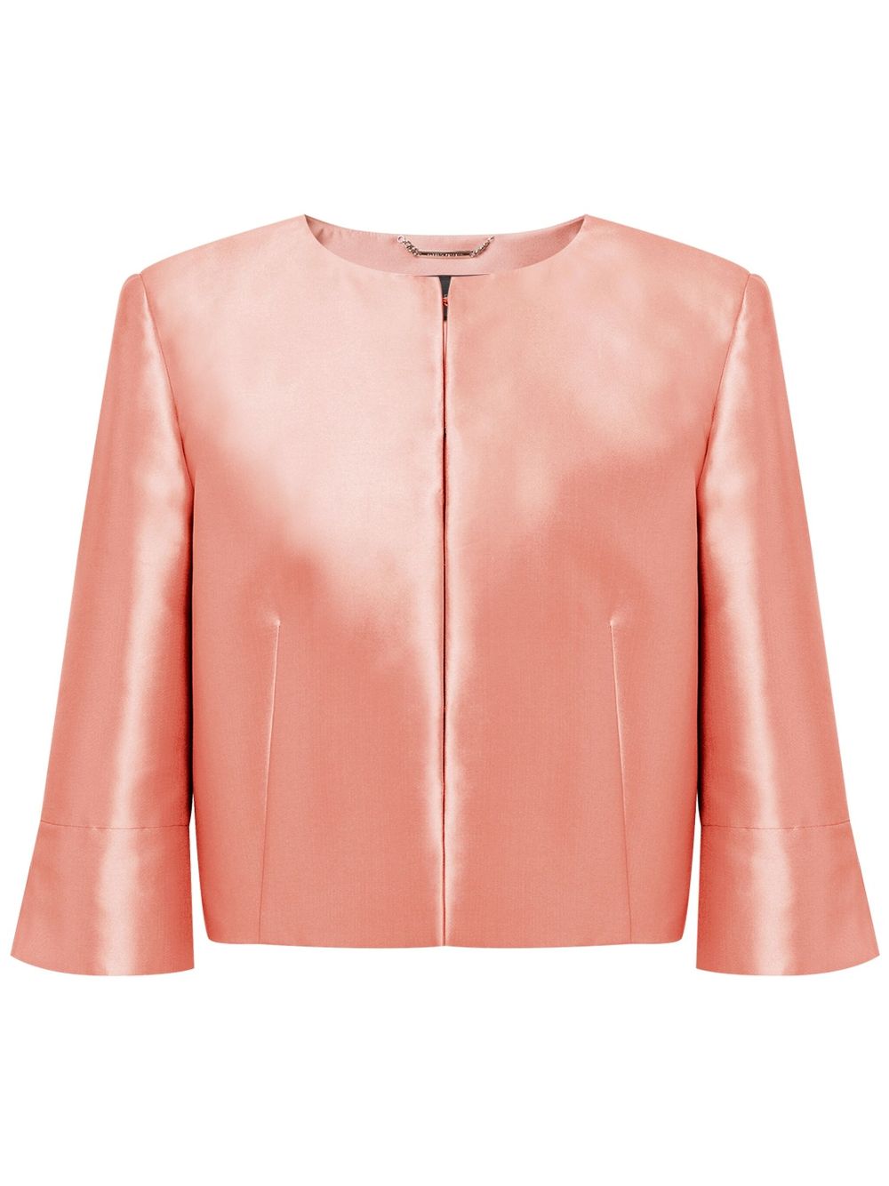 Alberta Ferretti satin jacket - Pink