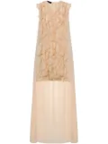 Alberta Ferretti ruffle-detail blouse - Neutrals