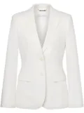 Alberta Ferretti single-breasted blazer - White