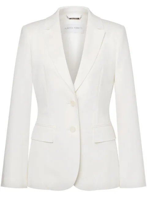 Alberta Ferretti single-breasted blazer