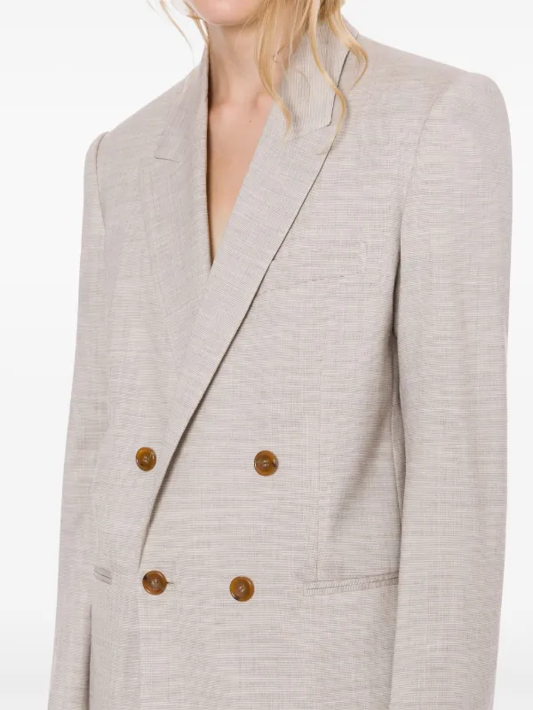 ジャケット PHILOSOPHY DI LORENZO SERAFINI WOMAN BLAZERS AND VESTS Philosophy di Lorenzo Serafini Seamed Double-Breasted Blazer