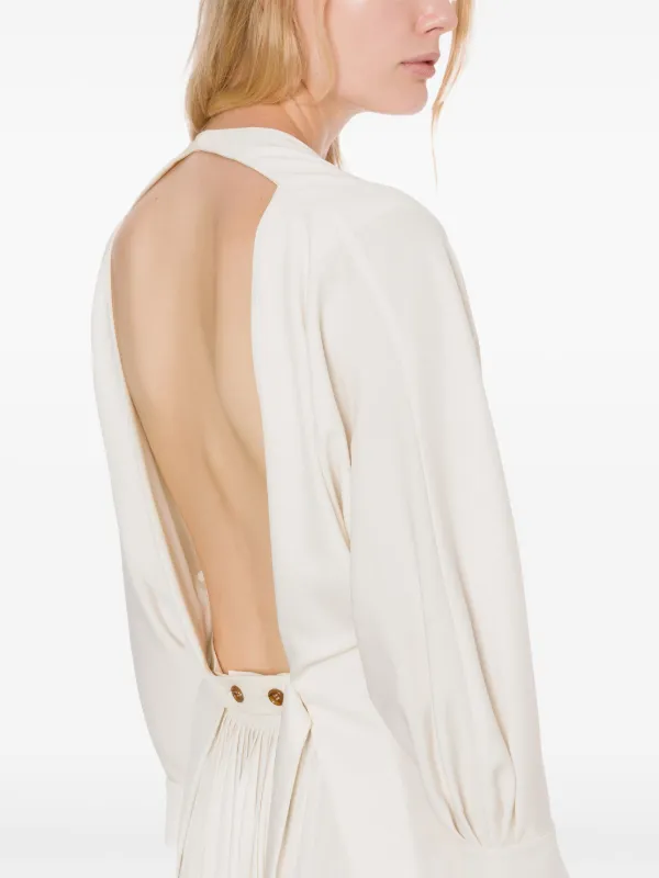Philosophy Di Lorenzo Serafini Panelled Dress | White | FARFETCH